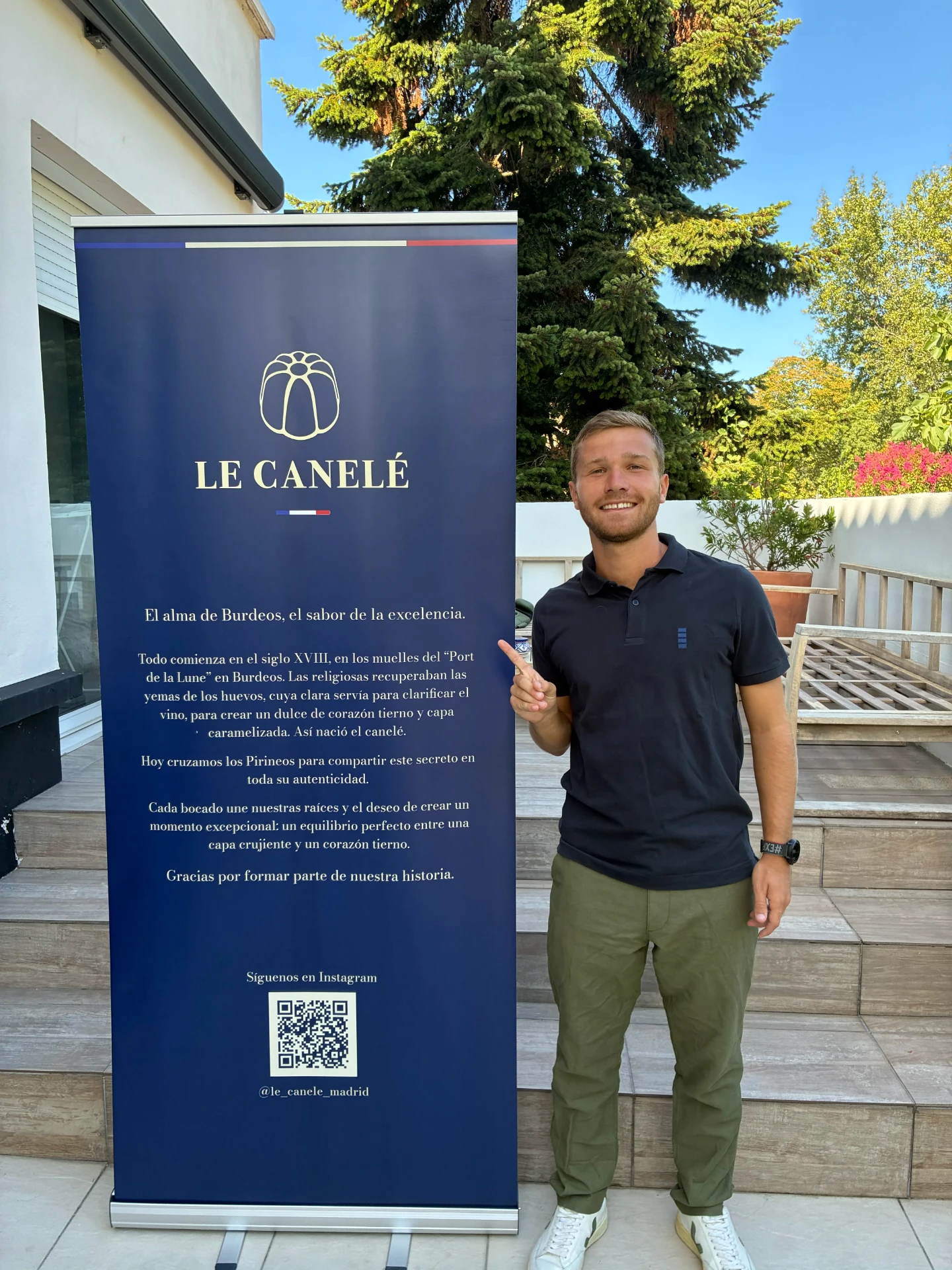 Arthur, fondateur de Le Canelé